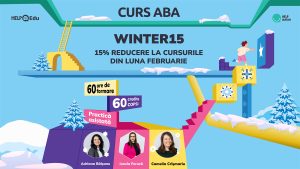 Terapie Comportamentală Aplicată la Copiii cu TSA 13, 14, 15 si 19,20 februarie 2026 – interval 9:00-16:00